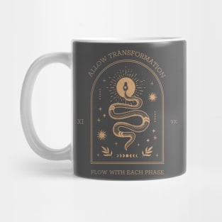 Transformation Mystical Spiritual Spirituality Flow Snake Mug